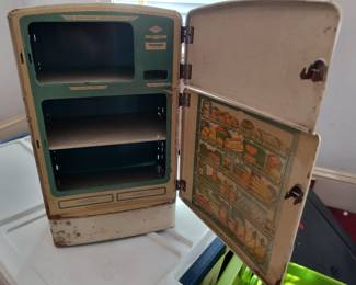Antique Toy Fridge