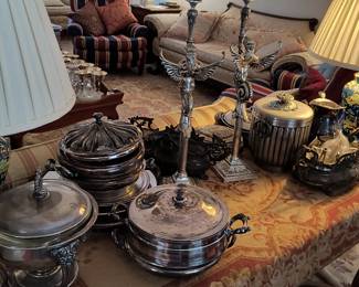 Lots of Vintage Silverplate