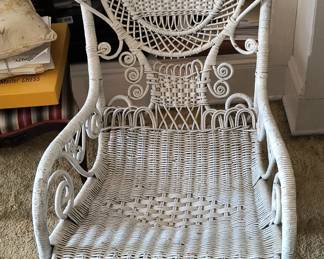 Antique Wicker Rocker