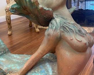 Wave detail on custom glass