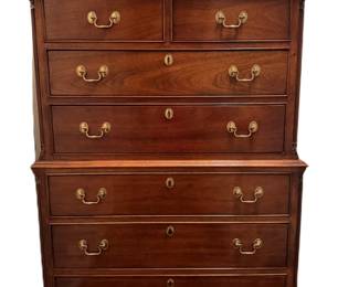Stickley Chippendale Style Cherry Highboy Chest LOT CAB001
https://grandiosegallery.net/products/stickley-chippendale-style-cherry-highboy-chest