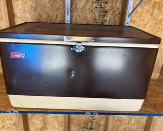 Vintage Coleman cooler