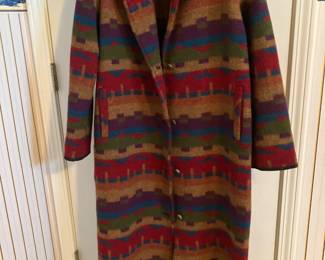 Wool blend coat, Wooded River Clothing Co.