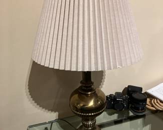 Stiffel brass table lamp