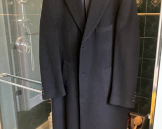 Ralph Lauren Chaps black cashmere coat