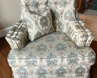 Upholstered chair in like new condition