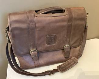 Tech Organizer leather bag