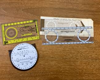 Jeppesen airplane plotters