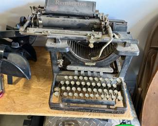 Antique Remington typewriter