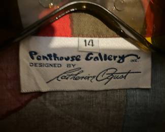 Label on dress