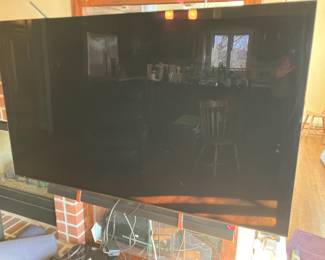 56" Samsung TV, Samsung sound bar