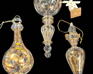 Gold Finials Wood Windmill Ornaments