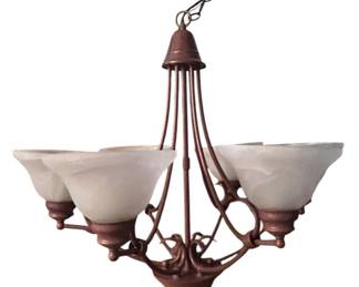 Wrought Iron Chandelier