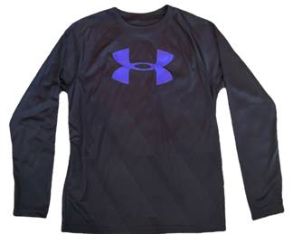 Under Armour Long Sleeve Shirt BlkPurple