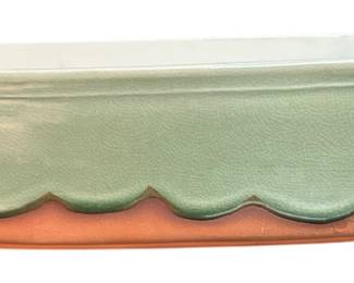 Baum Bros Loaf Pan Celadon Drip 