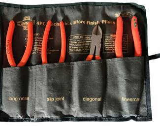 Cummins 4 Piece Pliers Set