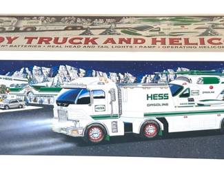 Hess Toy Truck Helicopter