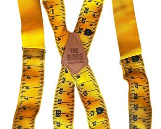 Tape Measure Clip On Suspenders