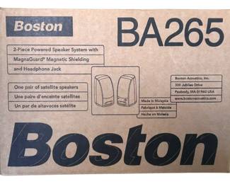 Boston 2 Piece Powered Speaker System