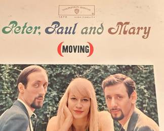 Peter Paul and Mary MOVING WS 1473 Vinyl