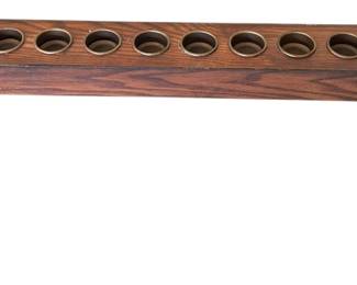 12 Hole Sugar Mold Wood Tealight Holder