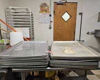 (18) Full Size Sheet Pans 