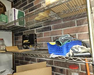 Metro Shelf W/ Contents