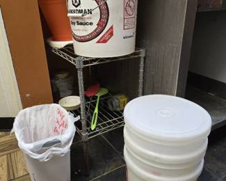 Small Shelves W/ Contents