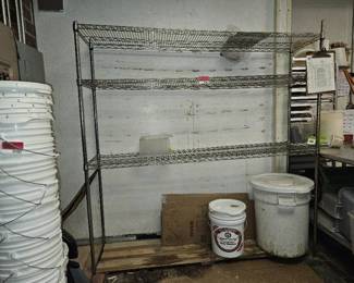 Metro Shelf W/ Contents