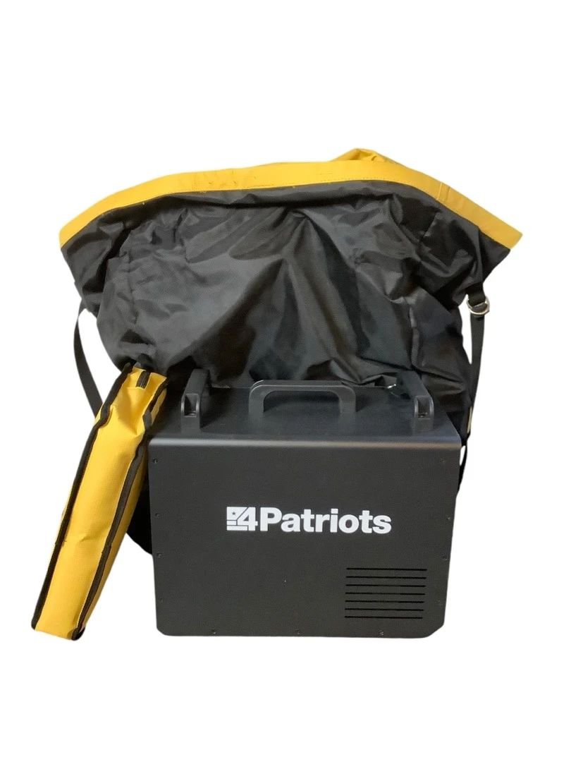 TEWA234 4-Patriots Power Generator 1800	Looks to be hardly used. 1800 watts capacity. Comes with a EMP shielding bag.
