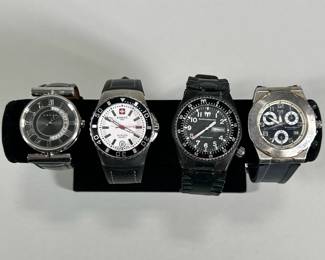 (4pc) MIXED WRISTWATCHES | Including: TechnoSport by TechnoMarhe, Cross WUAD10, Zodiac 1882, and TechnoMarhe