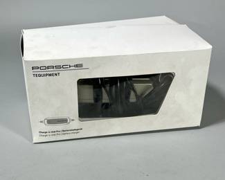 PORCHE CHARGE-O-MAT PRO | PORCHE Charge-o-mat Pro Battery Charger. - h. 5.5 x w. 10.5 x l. 5.5 in (box)