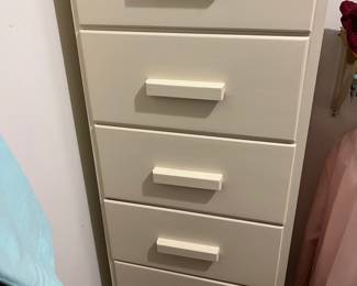 Tall Off white  dresser