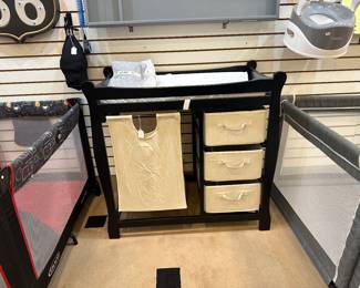 baby changing station
