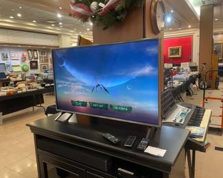 Nice 42" LG smart TV & Visio sound bar.