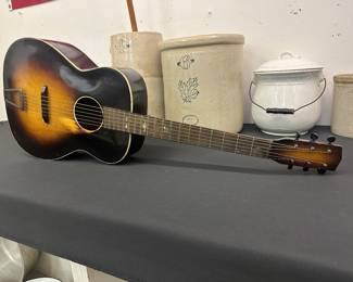 Vintage 1930's Supertone acoustic.