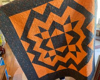 sewn throw