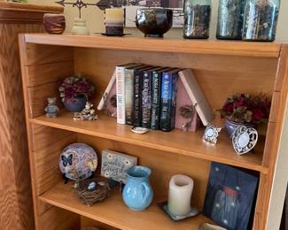 bookcase & decor