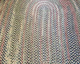 area braided rug