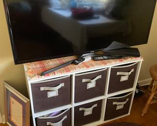 storage cabinet & TV