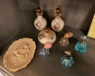 Vintage Perfume bottles.