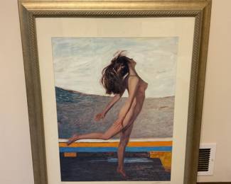 Vintage Numbered painting.