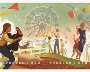 USPS State County Fairs Forever Stamps 