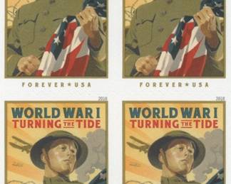 World War I Turning The Tide Forever Stamps 