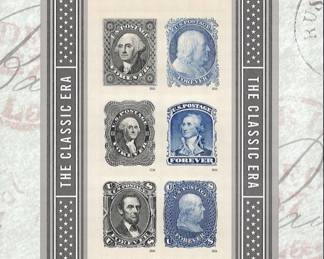 USPS The Classic Era Forever Stamps 