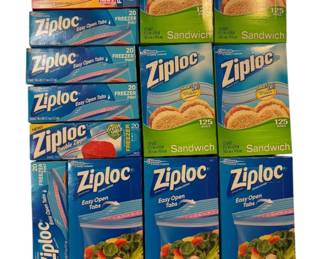 Assortment of Ziplock Bags NIB 
