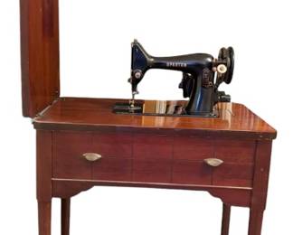 Antique Spartan Singer Sewing Machine 