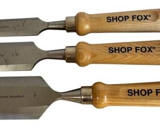 Shop Fox Chrome Vanadium Chisels 