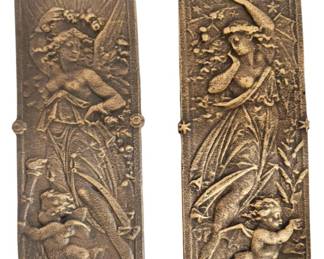 Figural Door Push Plates 