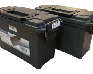 Plastic Ammo Cans 